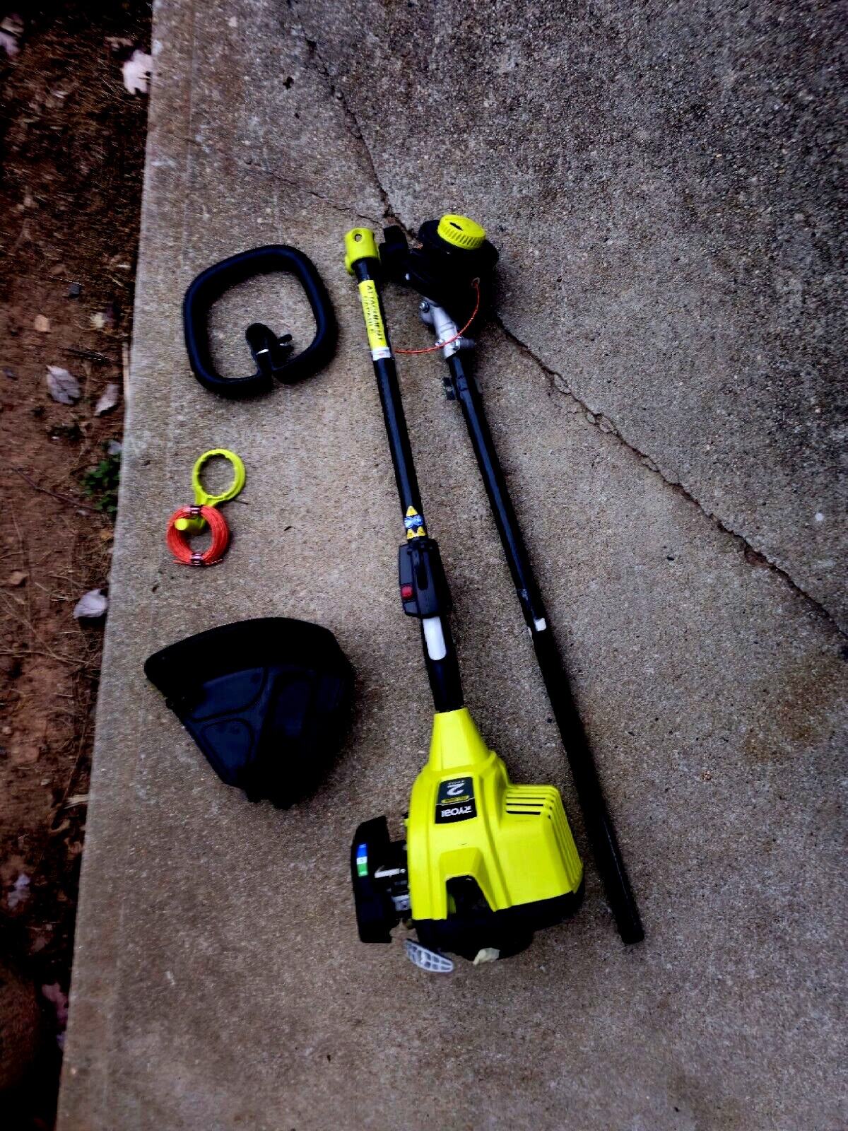 Ryobi 2-Cycle Gas String Trimmer 25cc Full Crank Weed Eater Straight Shaft