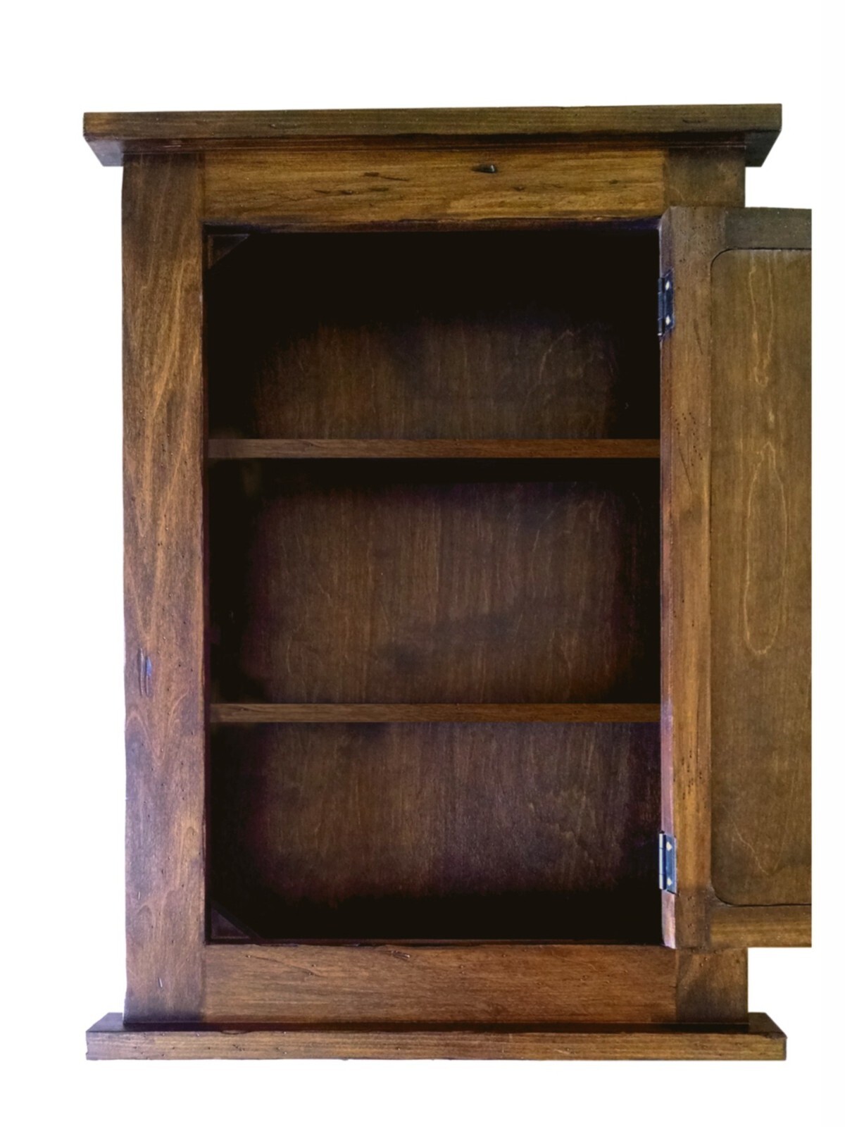 Rustic Mission Recessed Medicine Cabinet / Medium Finish / Handcrafted