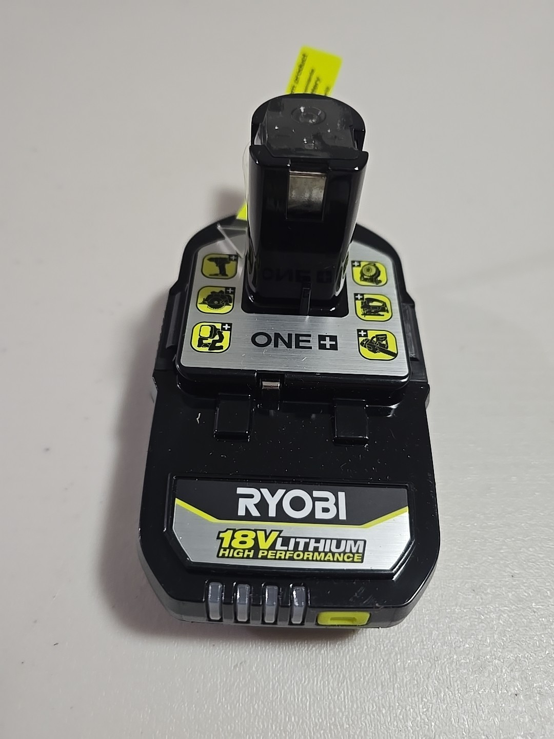 RYOBI ONE+ 18V 2.0 Ah Lithium-Ion HIGH PERFORMANCE Battery