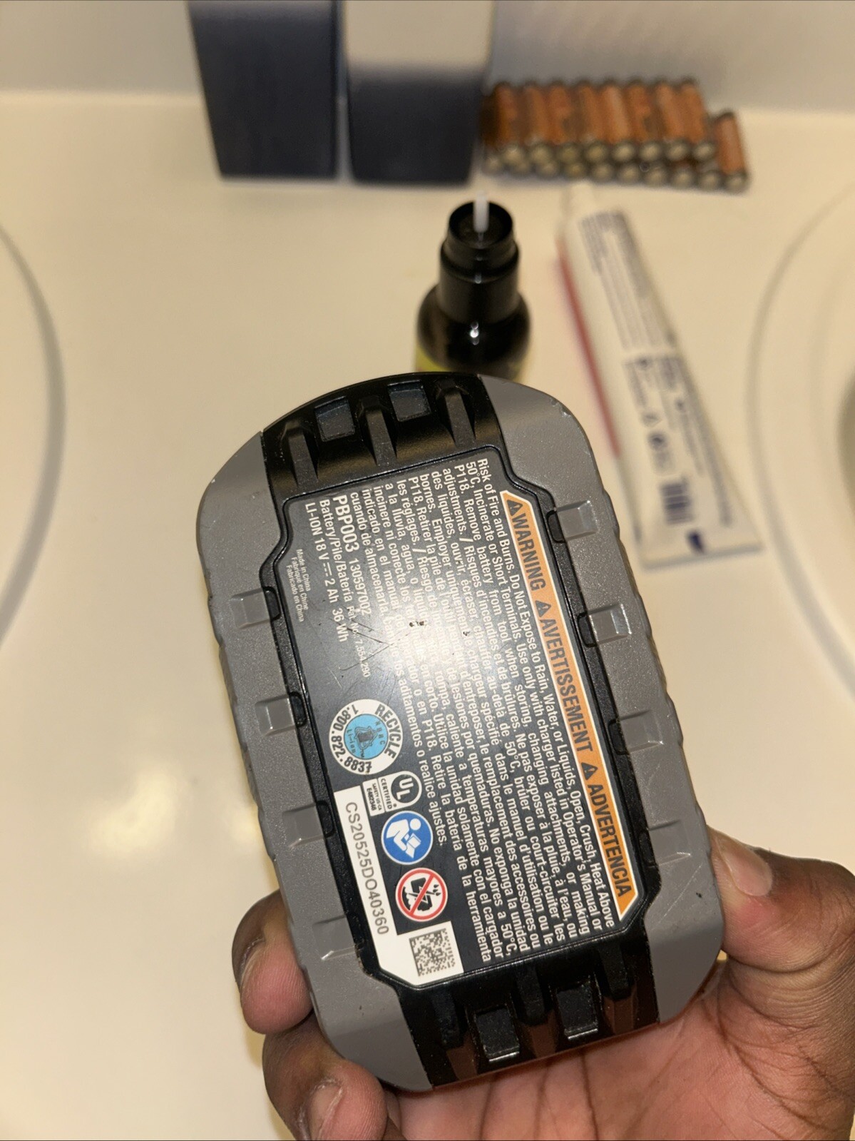 Ryobi PBP006 Lithium-Ion Battery
