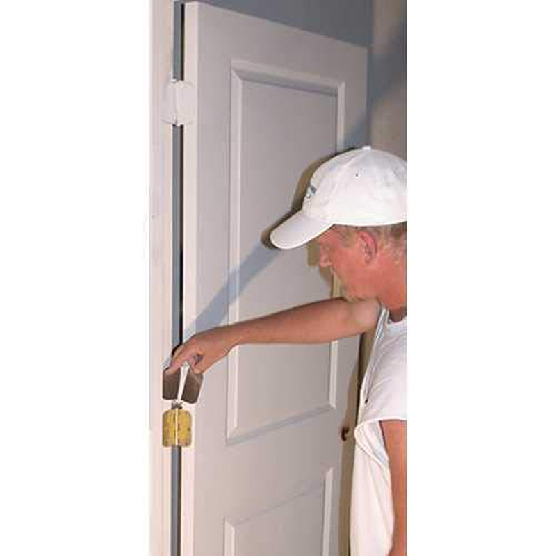 Magnetic Door Hinge Masking Shields for Painting – 3.5″ for Residential Doors…
