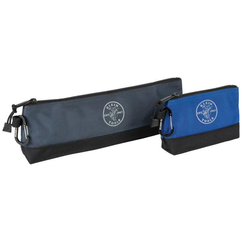 Klein Tools 7 In. and 14 In. Stand-Up Zipper Bags (2-Pack)