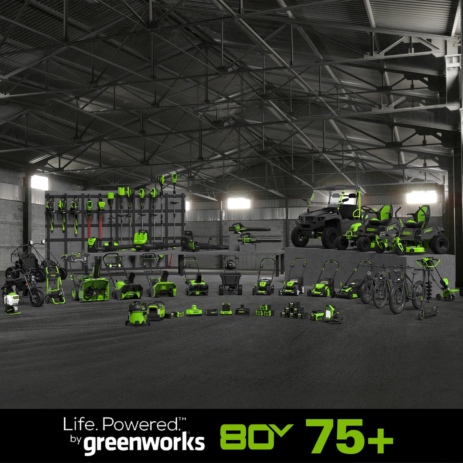 Greenworks PRO 80V 4.0Ah LithiumIon Battery Genuine Greenworks Battery / 75+ …