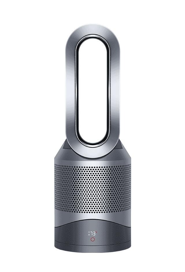 Dyson Pure Hot+Cool Heater Fan HP02 Air Purifier w. Remote – Gray Iron USED