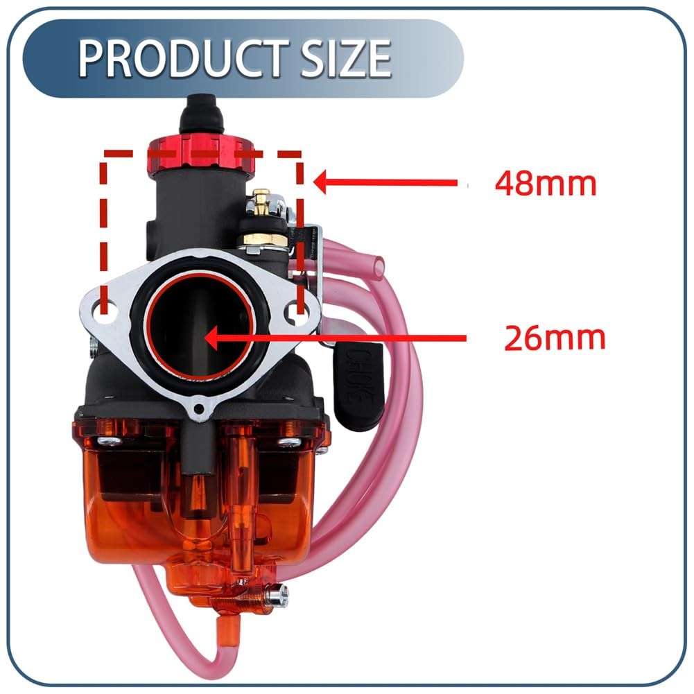 Performance VM22 26mm Carburetor Carb for Predator 212cc 196cc Coleman CT200U…