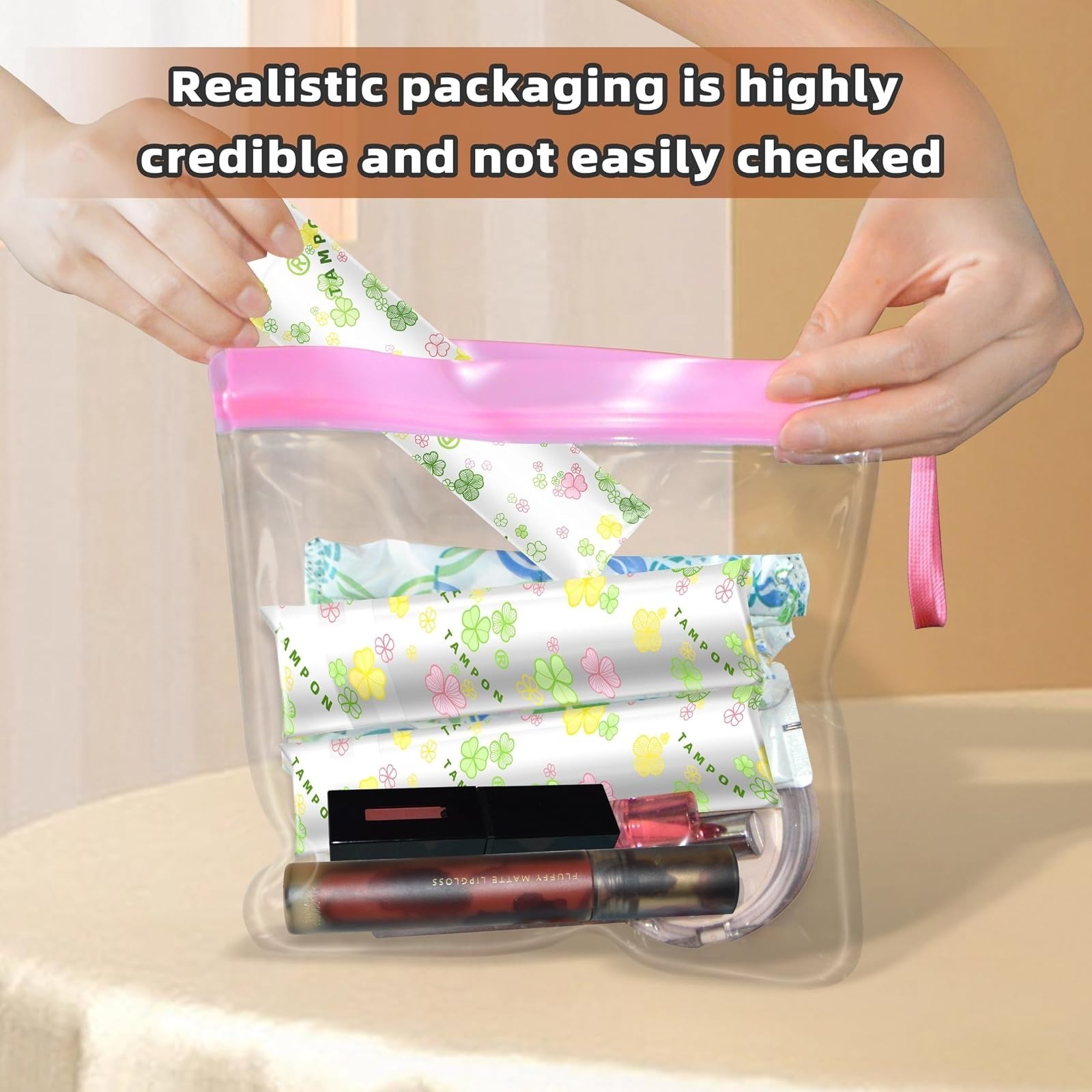 JUSONEY 14 Pack Tampon Flasks, Leakproof Hidden Alcohol Containers