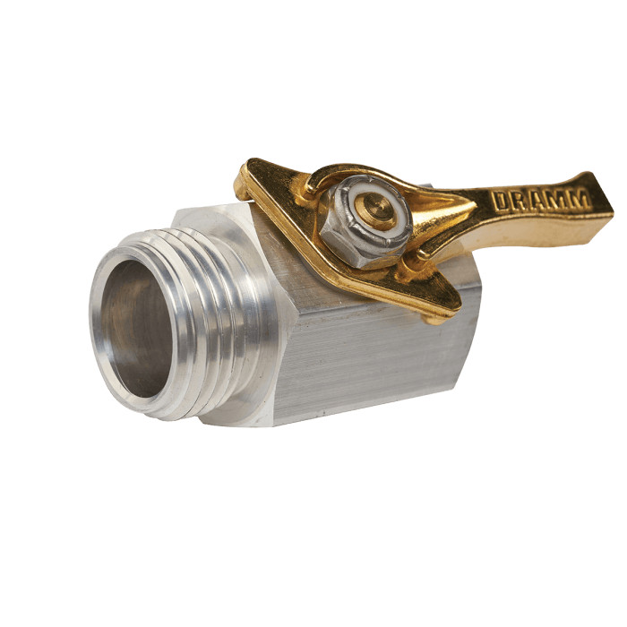 Dramm Aluminum 1/2″ Shut-Off Valve Heavy Duty Aluminum America Made