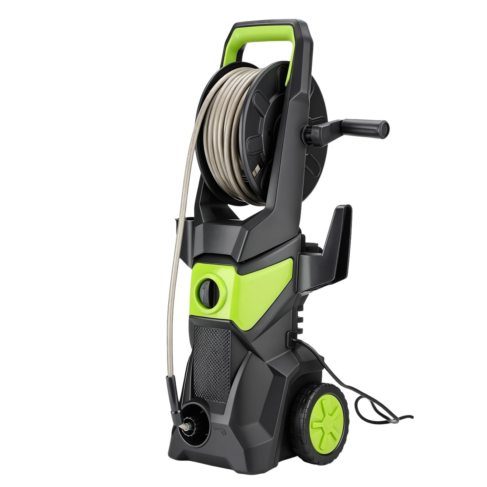 Electric High Pressure Washer 5000PSI 3.2GPM Power Washer With Hose Reel Portabl