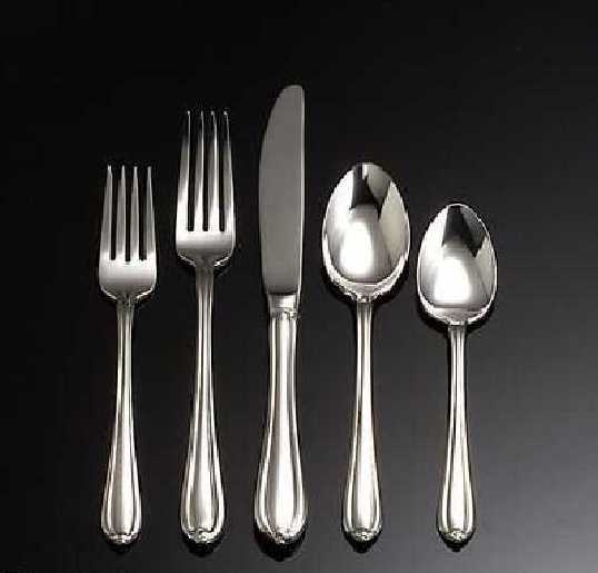 Gorham MELON BUD 20 pc piece Set 18/10 Stainless Flatware Service for of 4 NEW