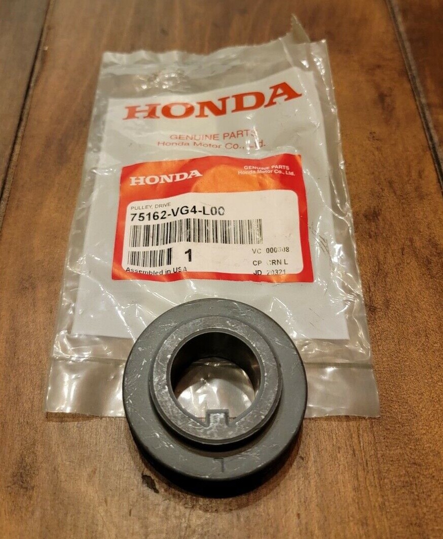 NEW Genuine HONDA Drive Pulley HRR216 HRX217 HRS216 75162-VG4-L00 OEM