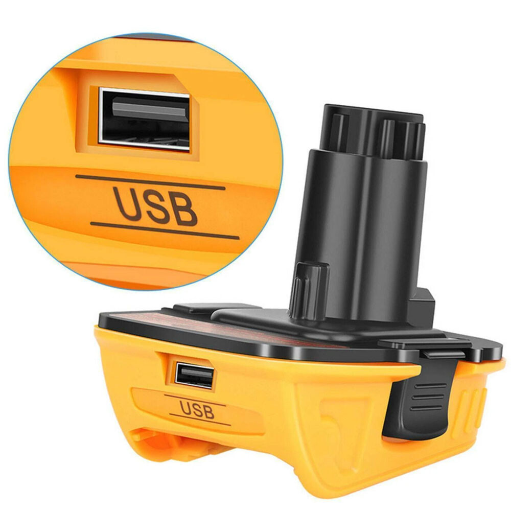 2PACK 18V To 20V MAX DCA1820 Adapter Converter For DEWALT 20Volt Li-ion Battery