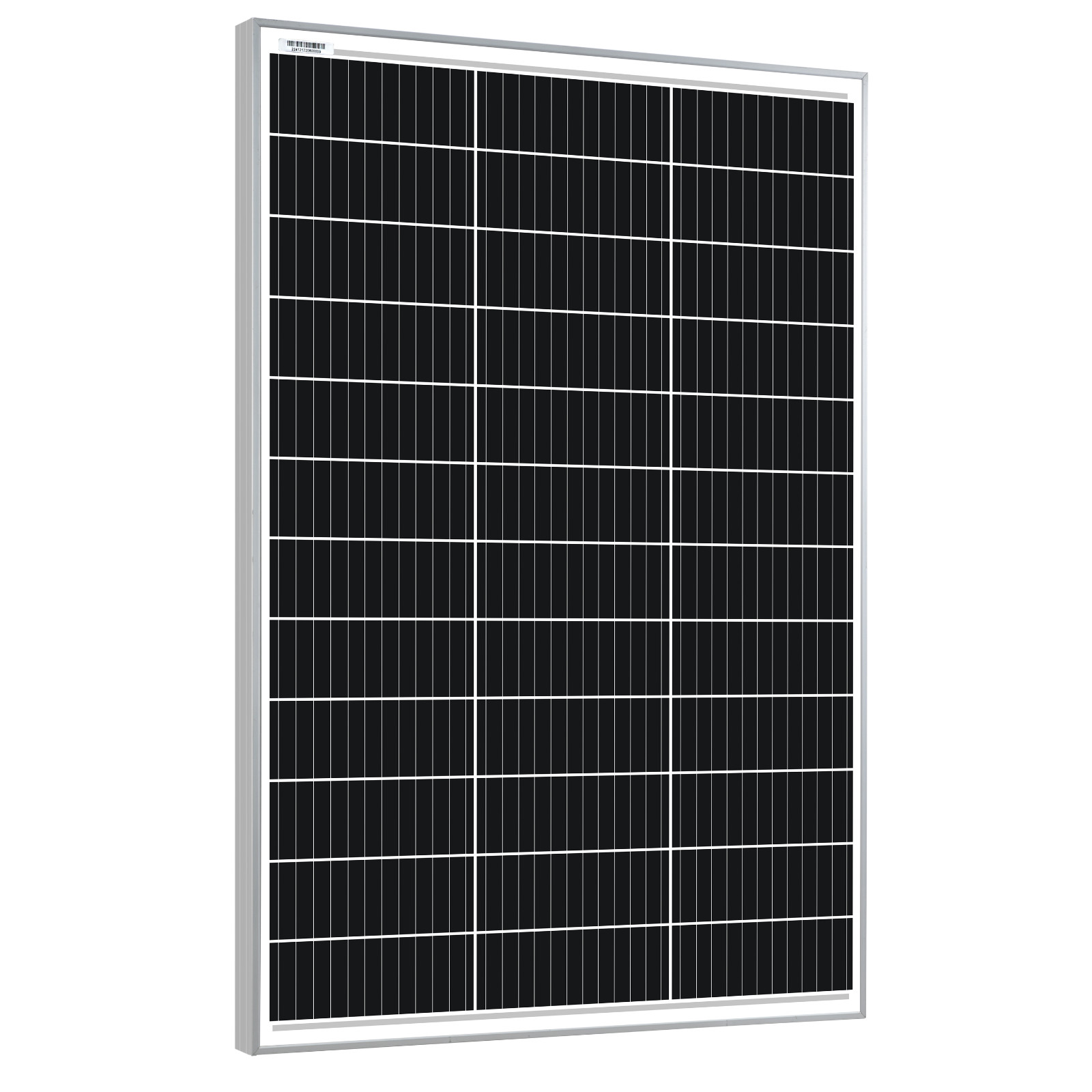 200W Bifacial Solar Panel 18V N-Type Mono PV RV Home Off-Grid Battery Charging