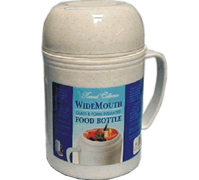 Vacuum Insulated Food Jug Flask Jar Wide Mouth Thermos 20.29 Oz Hot/Cold .6-Ltr