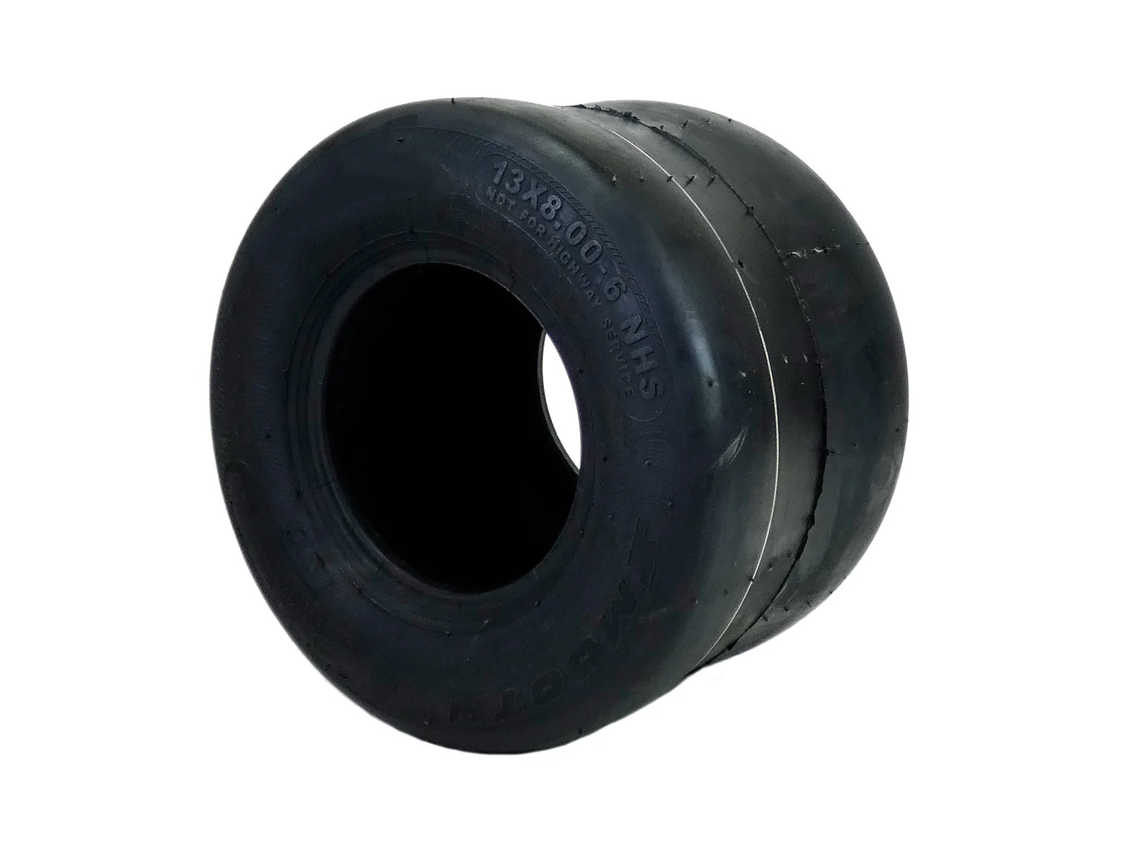 (1) Mower Smooth Tire 13×8.00-6 13×8.00×6 13x8x6 Walker 8045-1