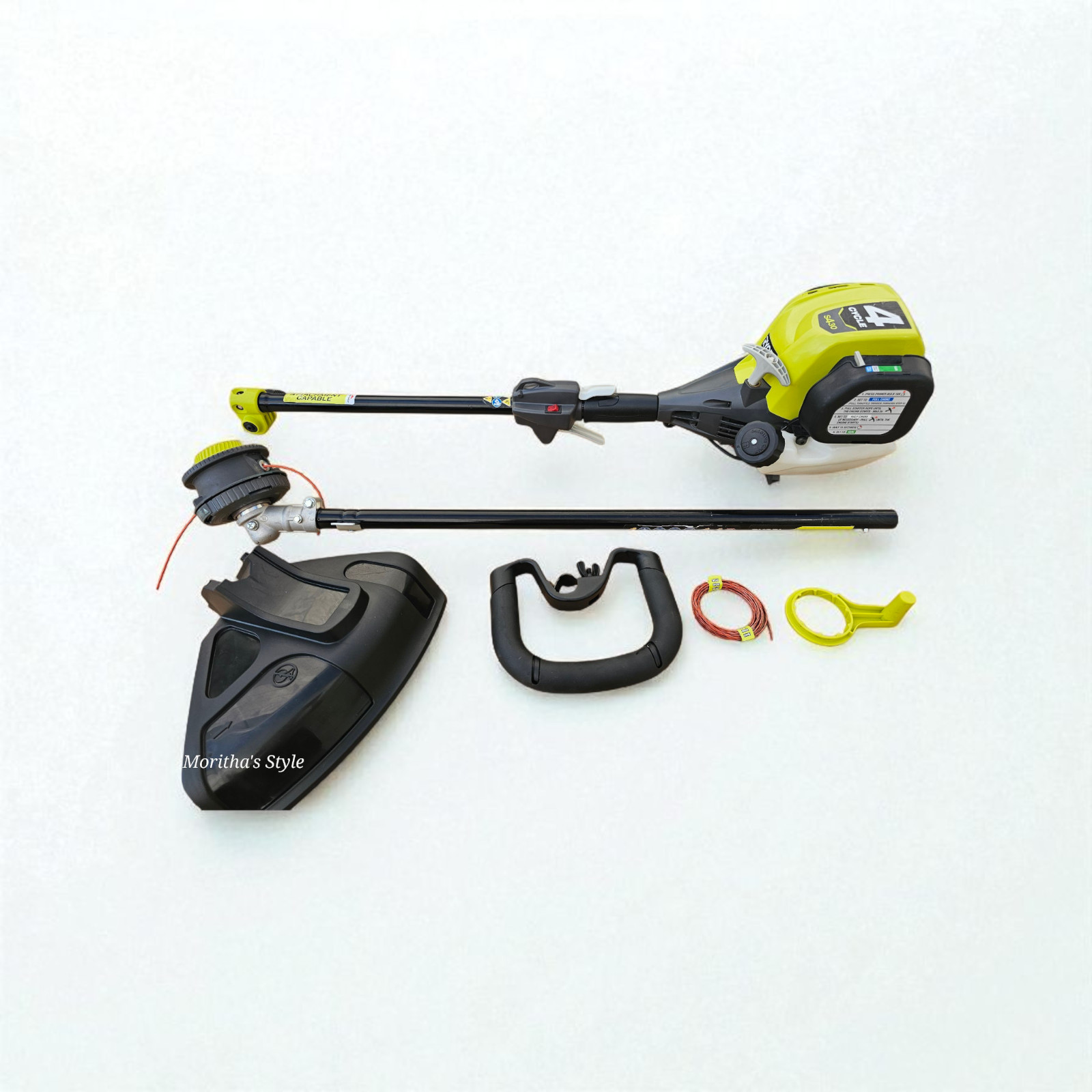 Ryobi RY4CSS 4-Cycle 30cc Straight Shaft Gas Trimmer – (OPEN BOX)