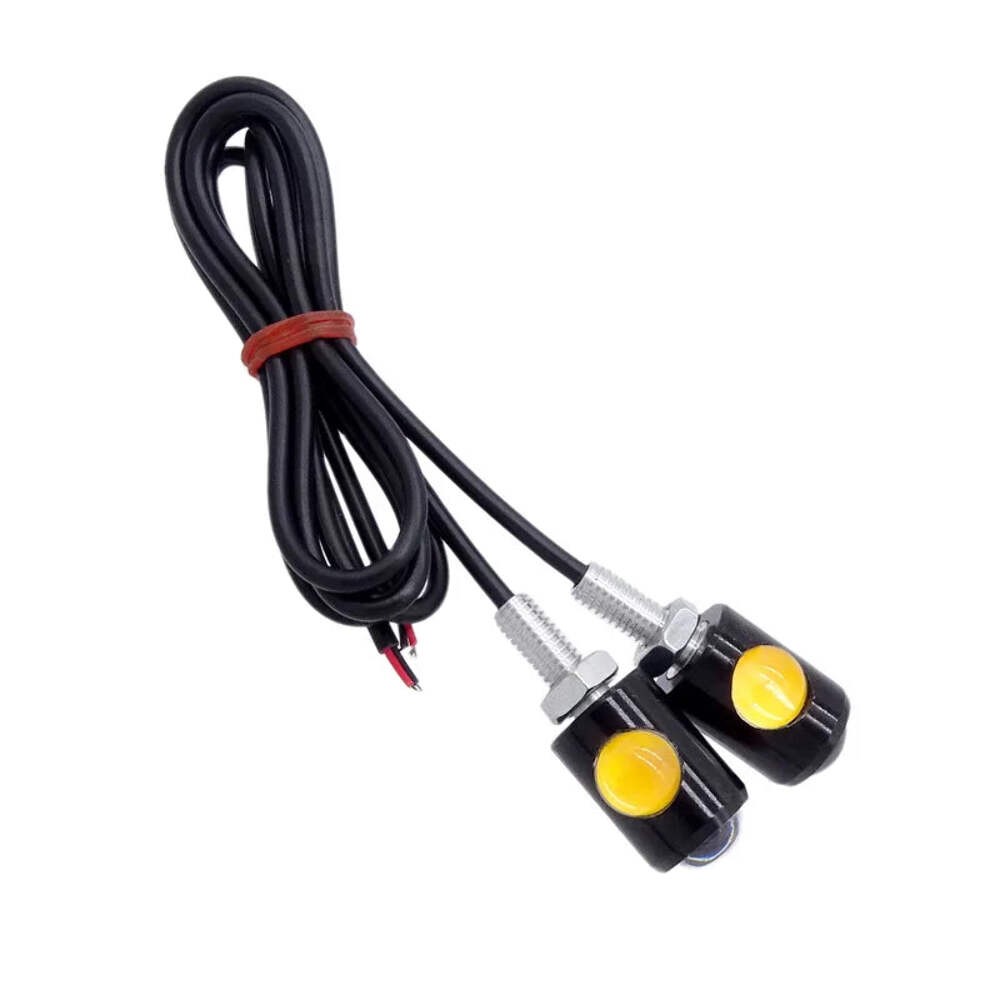 LED Eagle Eye Mini Motorcycle License Plate Light and Turn Signal Indicator