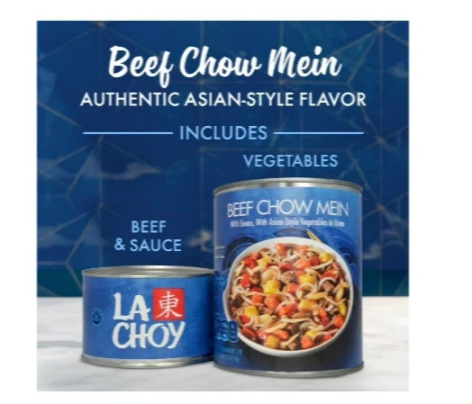 La Choy Beef Chow Mein, Beef and Vegetables in Sauce, 42 oz