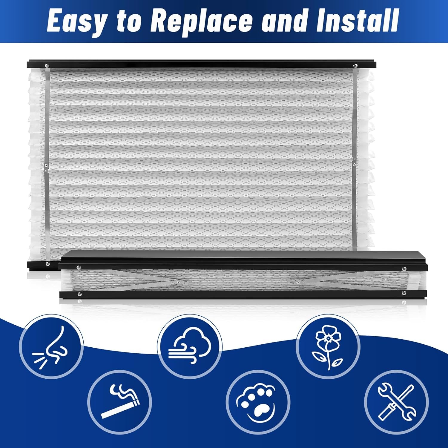 1/2/3 Pack 213 Replacement Filter for Whole House Air Purifiers – MERV 13