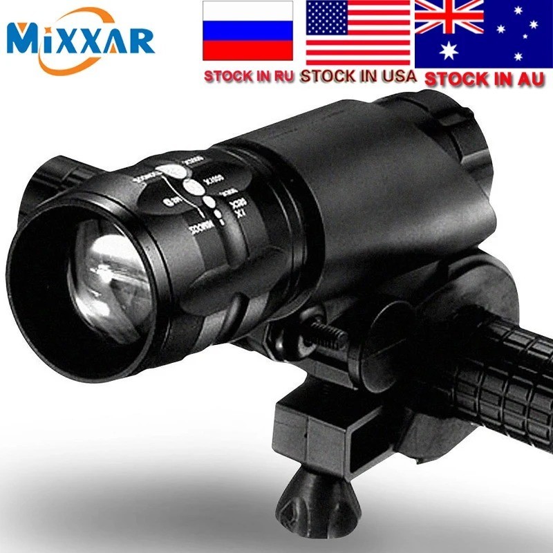 Super Bright Tactical Military LED Flashlight flash light super high LUX!
