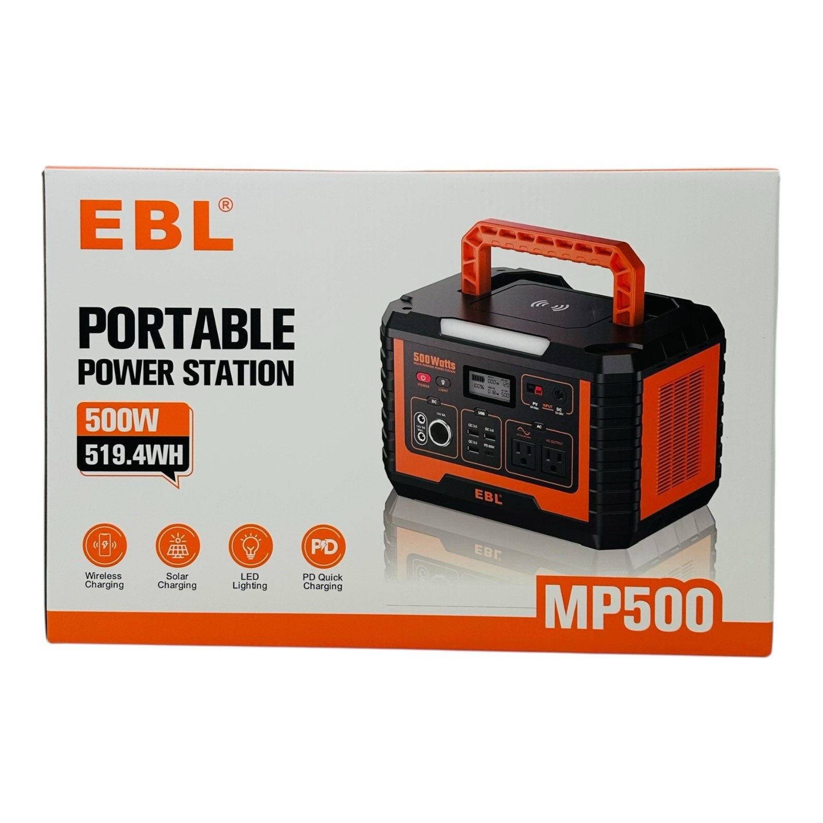 EBL Portable Power Station 500W MP500