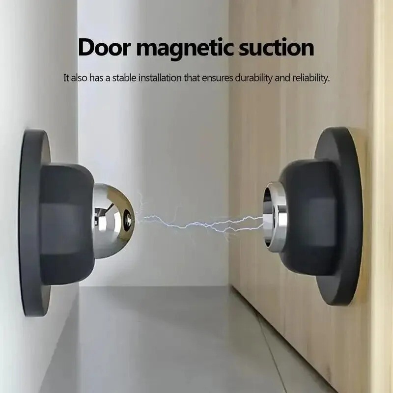 Door Stop Magnetic Door Stopper Holder Anti Collision Doorstop Door S Z4Y6 C7X2
