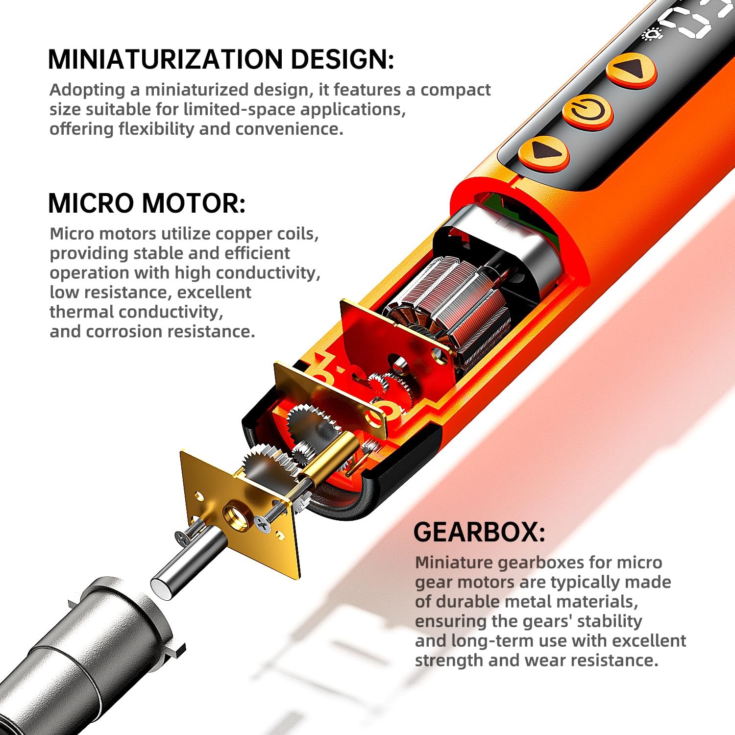 120-IN-1 Mini Electric Screwdriver Set is a comprehensive electric precision
