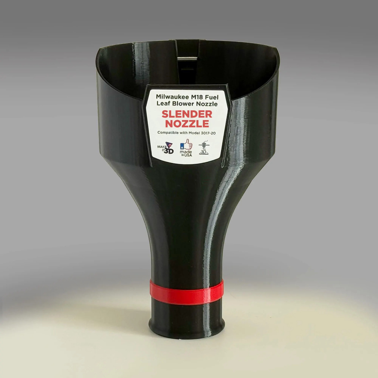 Slender Slim Nozzle for Milwaukee Cordless Leaf Blowers models 3017-20 and M18