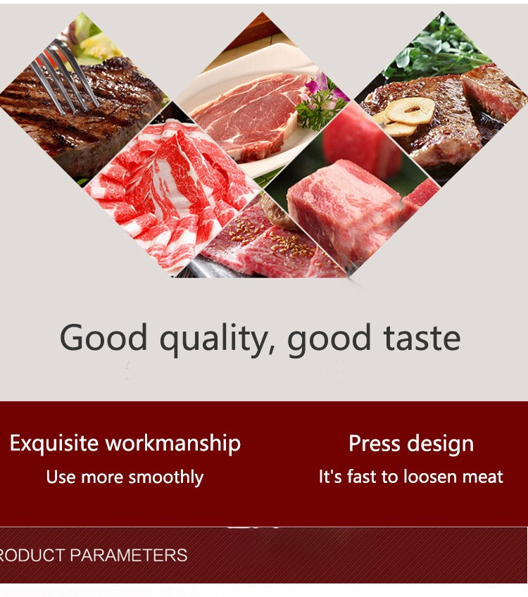 Professional Meat Tenderizer Stainless Steel Needle Cooking Hammer Kitchen Tool