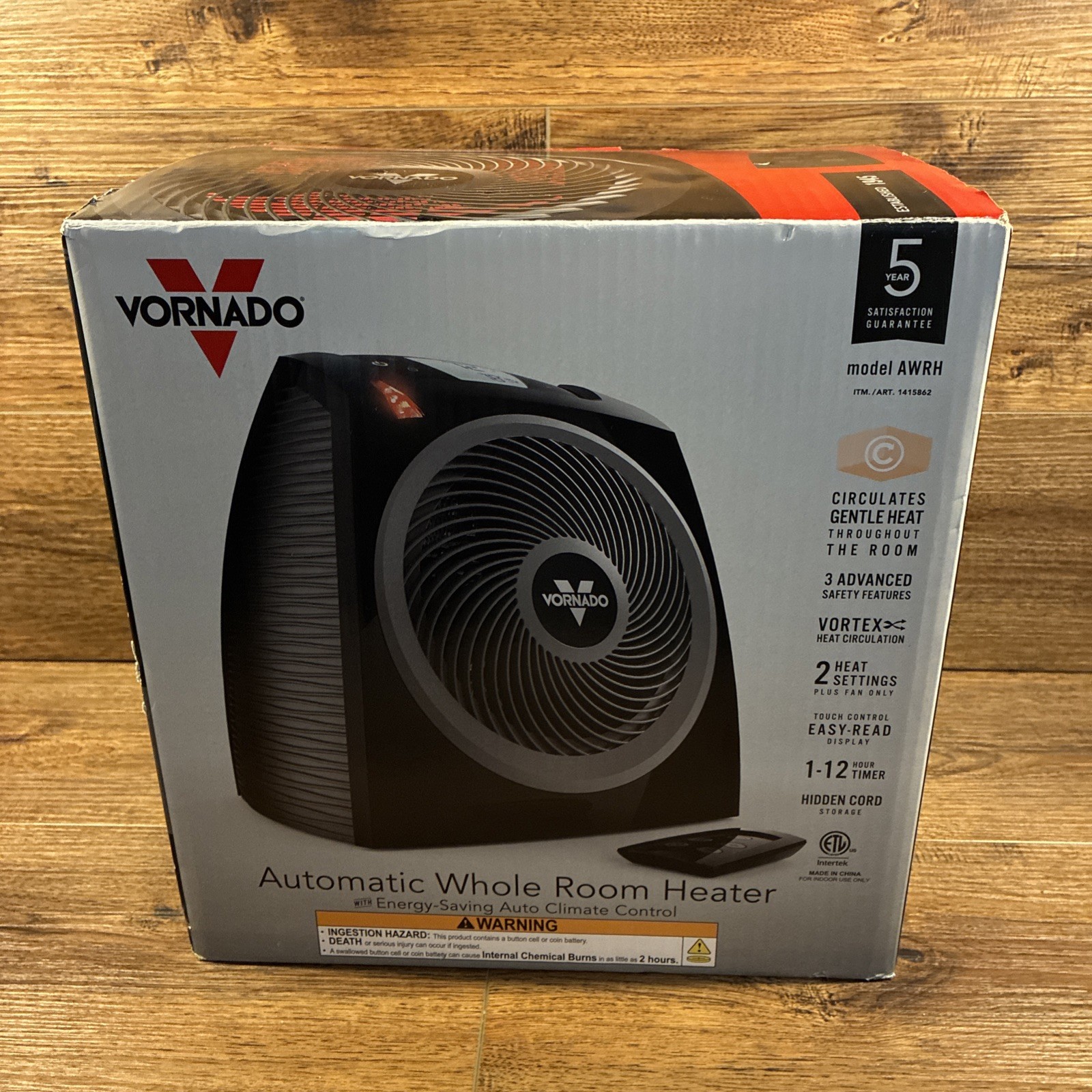 Vornado Whole Room Heater and Fan The AWRH