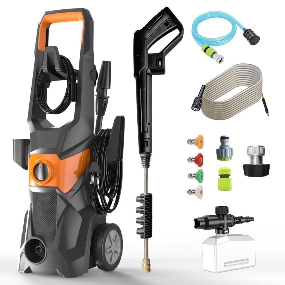 Electric Pressure Washer 4200PSI 2.4 GPM High Power Washers with 33Ft Hose