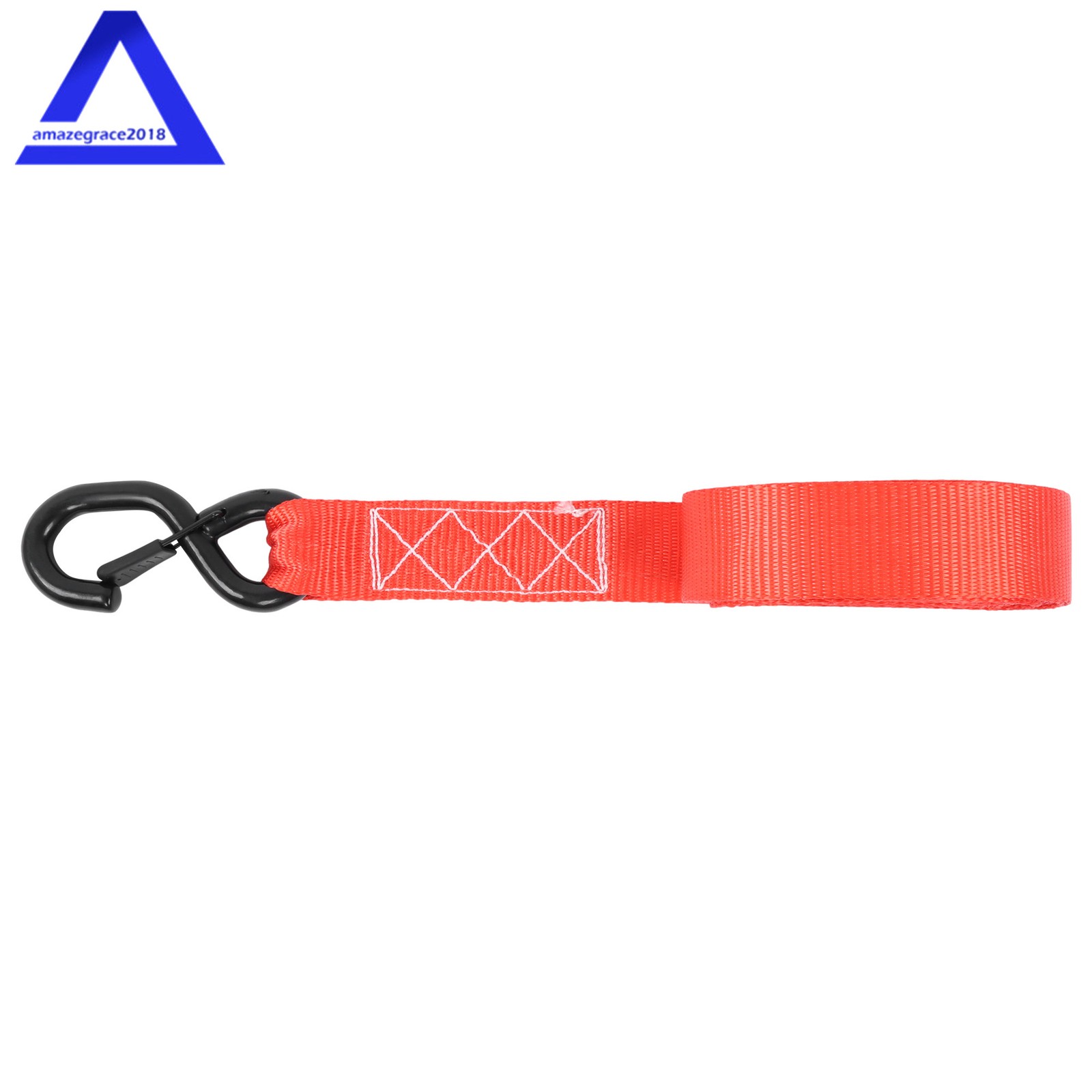 4 Pack 1.6″ × 15 Feet Heavy Duty Tie Downs 5208Lbs Ratchet Straps W/ S Hook Red