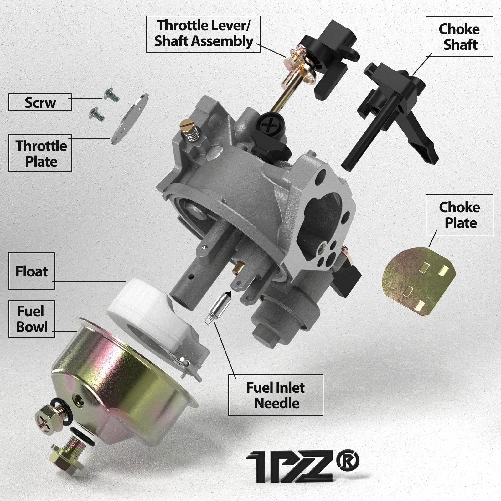 New 390cc Carburetor Carb Assembly For American sportworks Trail Wagon TW400 UTV