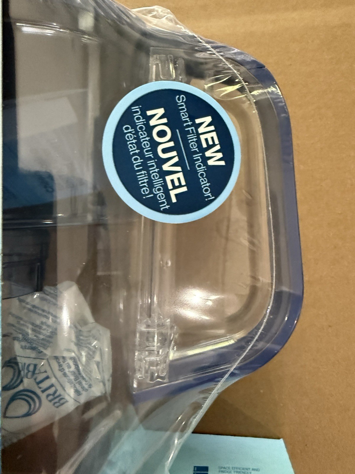 Brita Water Filter Pitcher 6 Cup with 1 Standard Filter, BPA Free – Blue