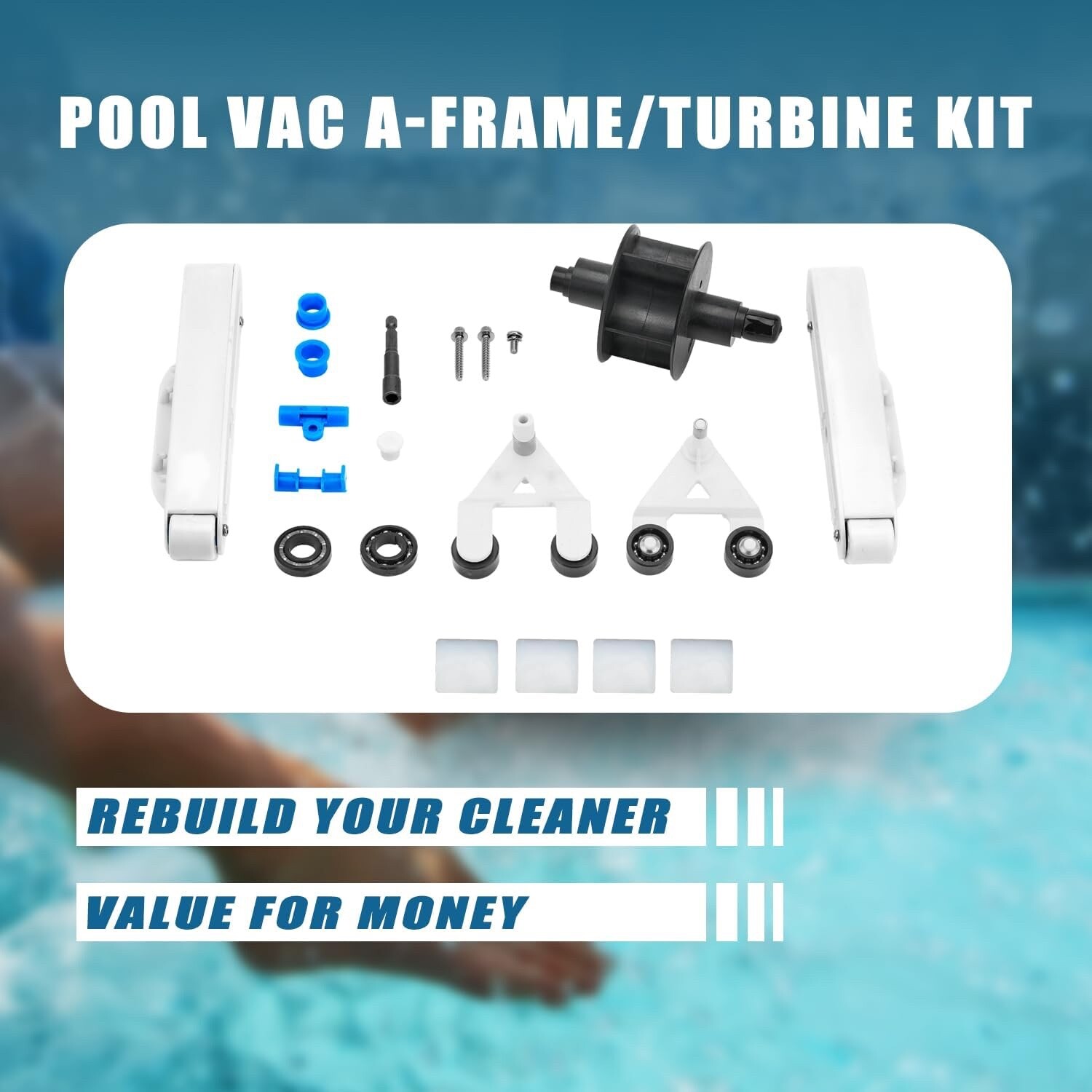 L Continue AXV621417WHP A-Frame and Pod Combo Tune-Up Compatible with Hayward Au