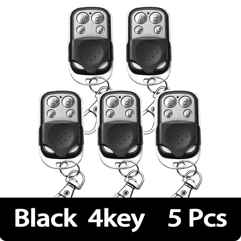 5 X Universal Garage Door Remote 433MHz Electric Cloning Control Key Fob Opener
