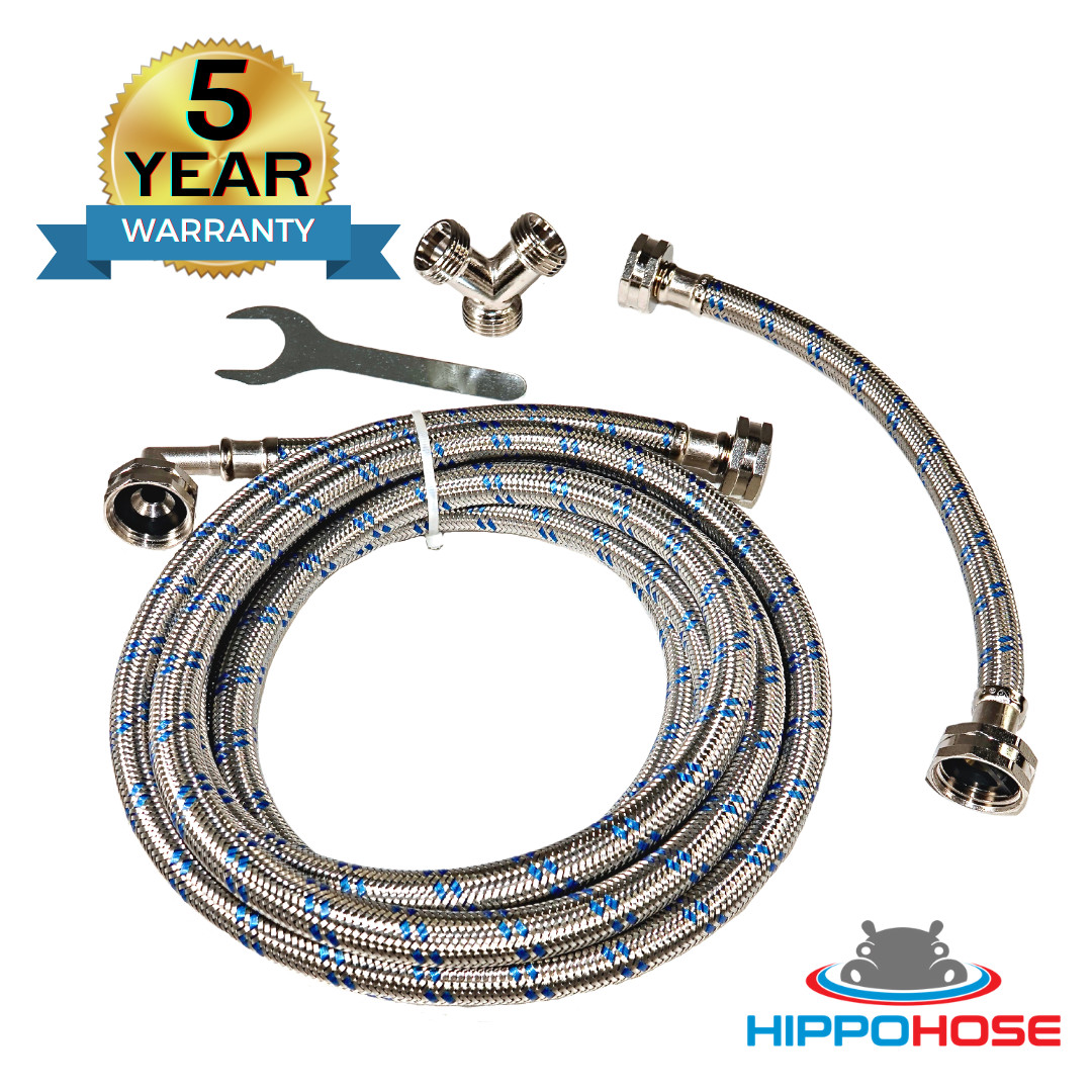 LONG Steam Dryer Hose Install Kit – OCTAGON Connections for Easy & Secure Tighte