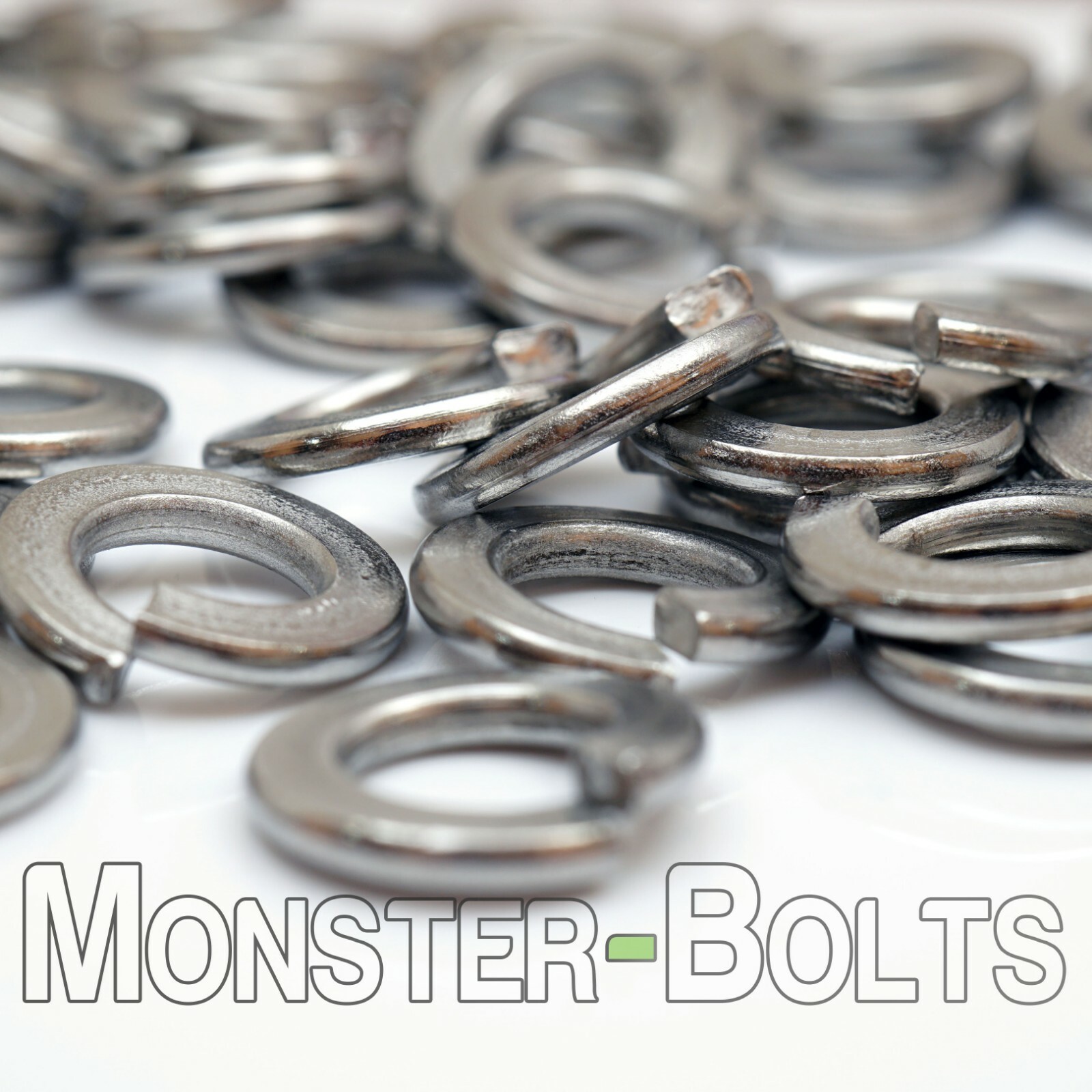 SAE Stainless Steel Split Lock Washers – #2 #4 #6 #8 #10 1/4″ 5/16″ US Inch 18-8