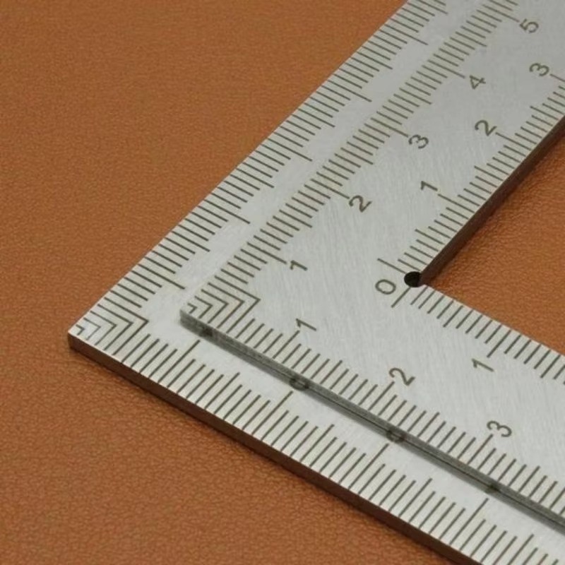 Right Angle Ruler Stainless Steel L Square Ruler Small Measuring Layout Tool