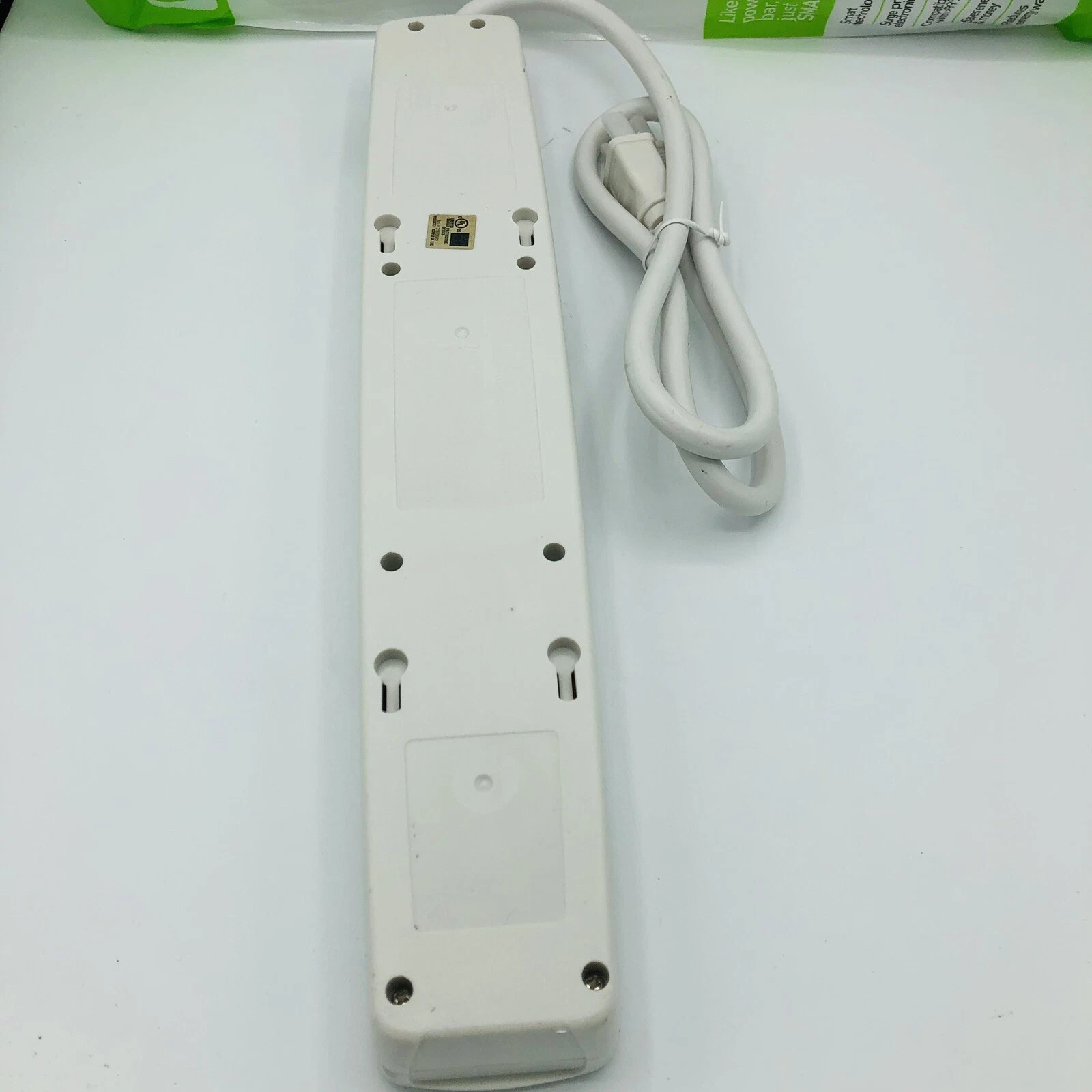 Advanced Power Saver Strip 7 Outlets Sensing Extension Cord Bar Surge Greenlite