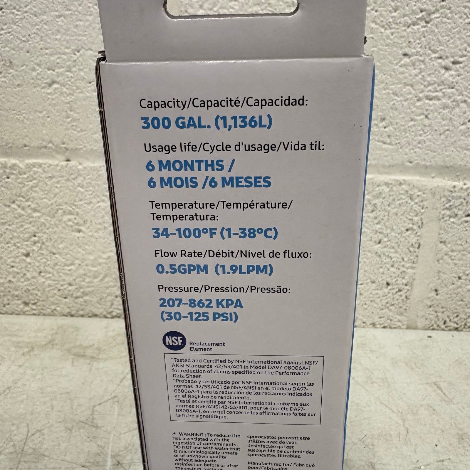 SAMSUNG Genuine Filter for Refrigerator 6-Months DA29-00020B HAF-CIN/EXP
