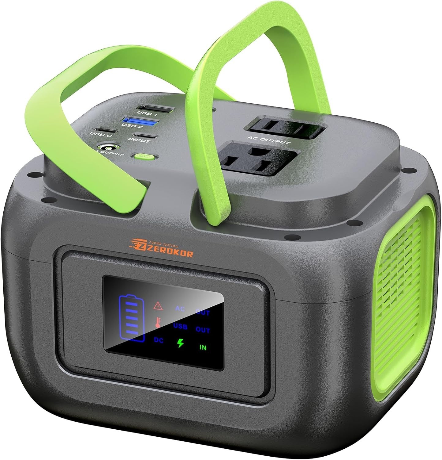 120W Portable Power Station, 97.6Wh Battery Pack with AC Outlet & USB-C