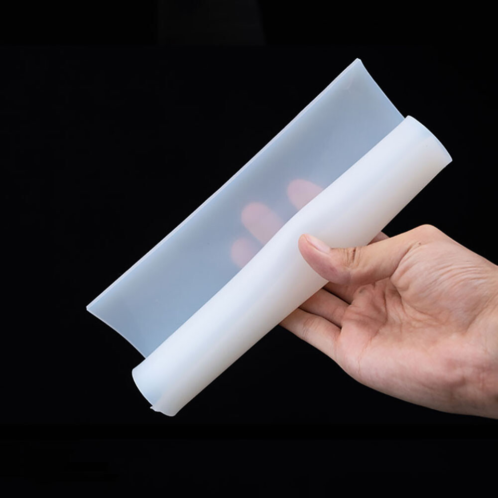 Silicone Sheet Black/Clear/White 0.1 – 6mm Thick 500mm Wide 500mm/1M Long