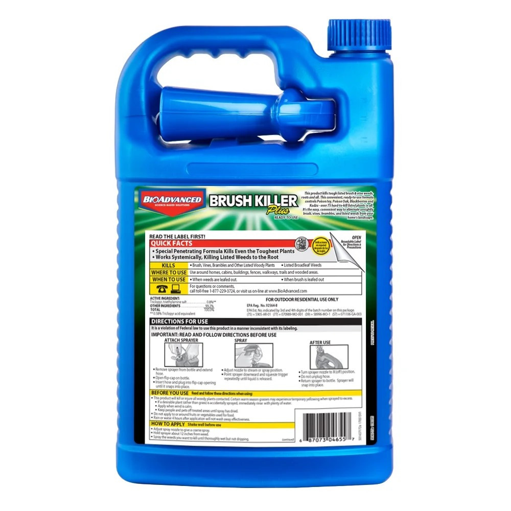 Brush Killer Plus, Ready-to-Use, 1 Gallon, Herbicide