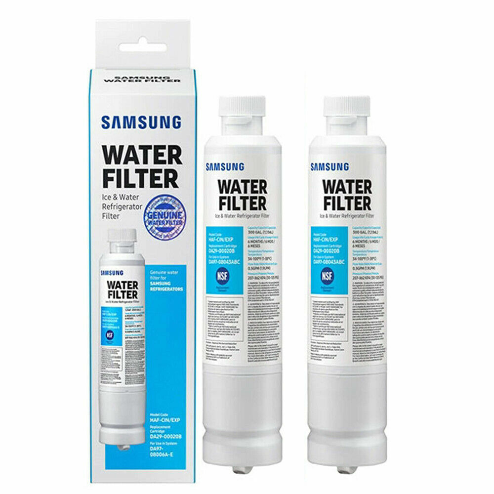 2 PACK Samsung DA29-00020B HAF-CIN/EXP-REFRIGERATOR Water Filter
