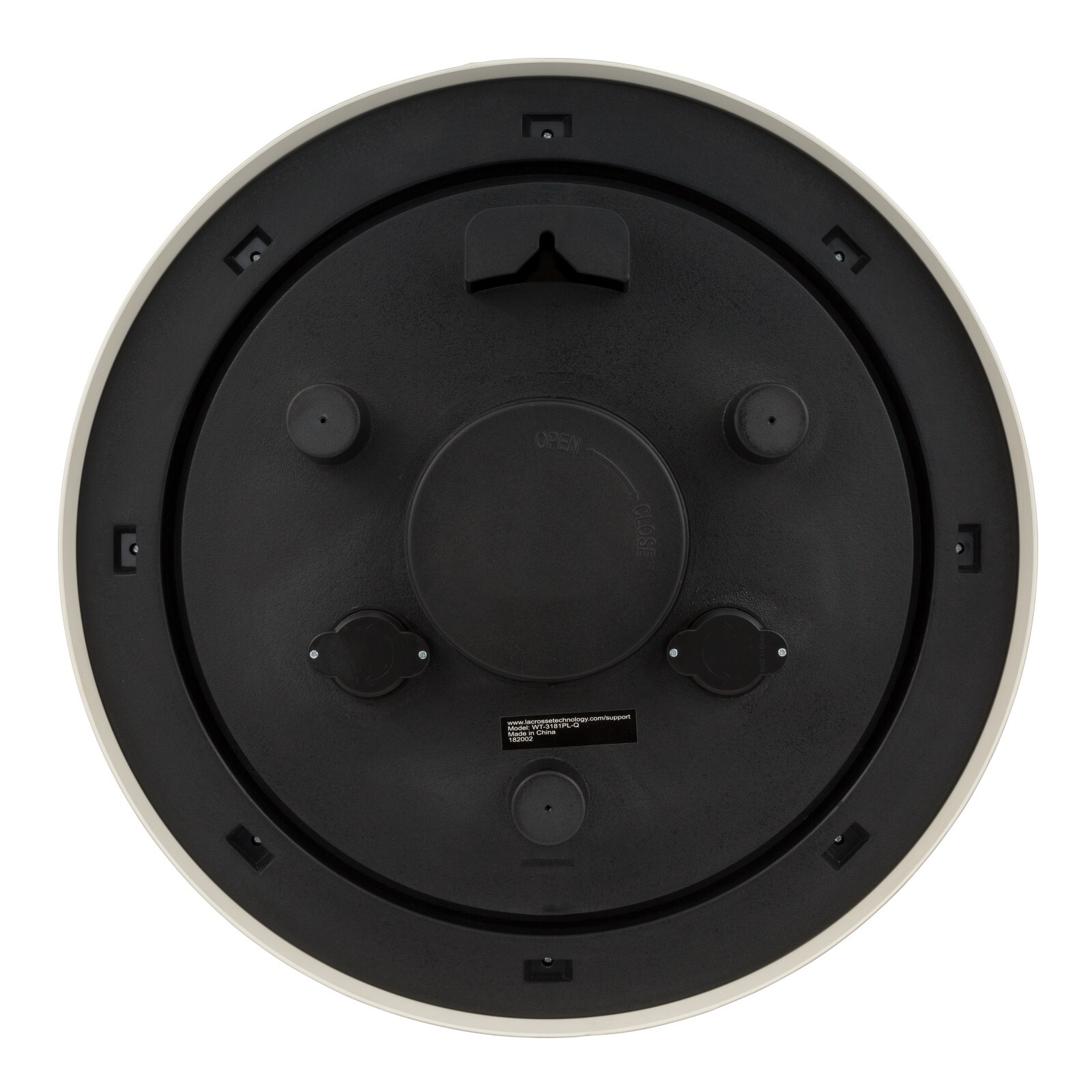 WT-3181PL-Q La Crosse Technology 18″ In/Out Quartz Analog Wall Clock – Open Box