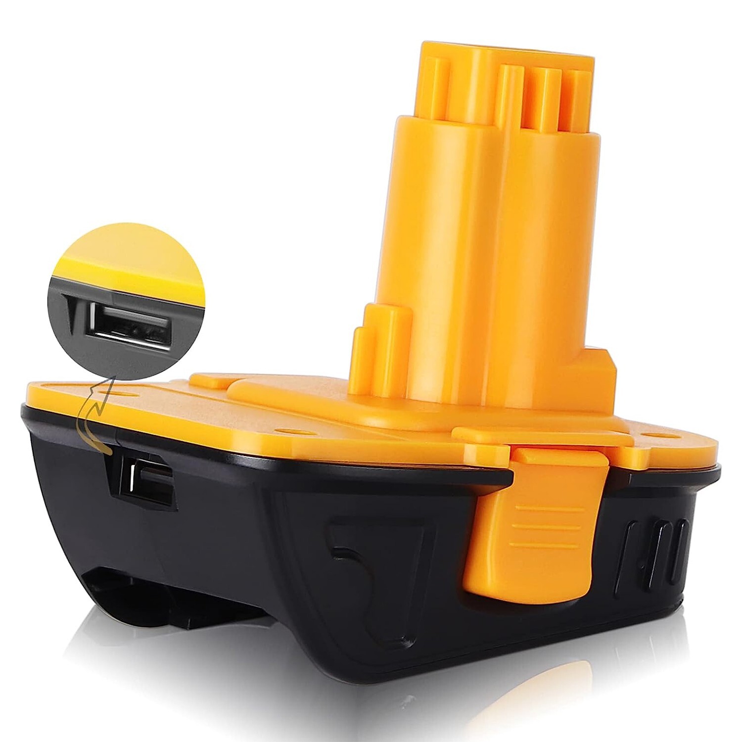 2Pack 18V To 20V MAX DCA1820 Battery Adapter For Dewalt Li-ion Tools Converter