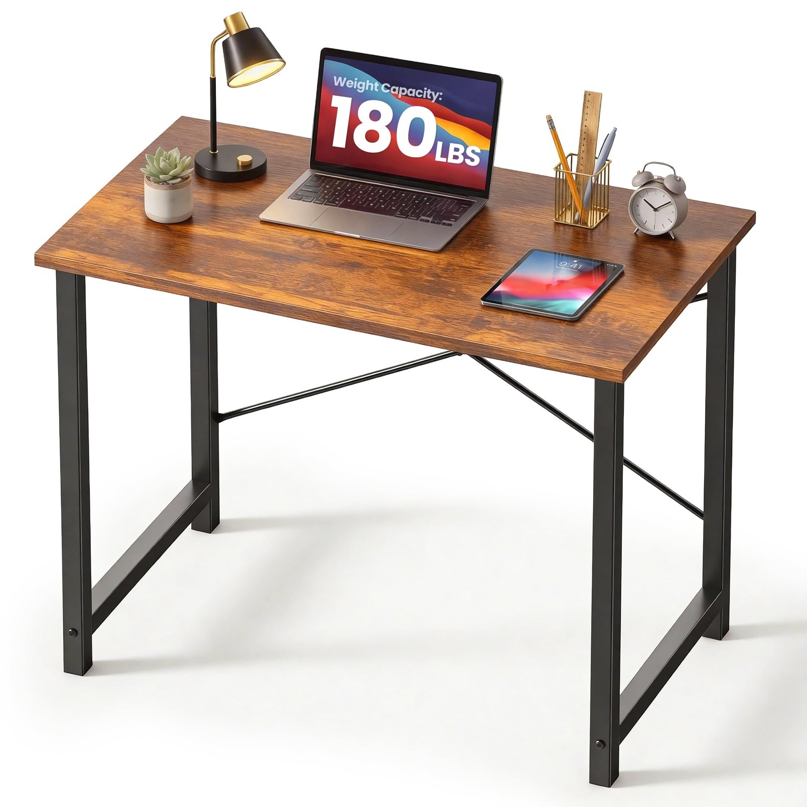 31 Inch Small Computer Desk for Home Office, Modern Study Writing Work Table …