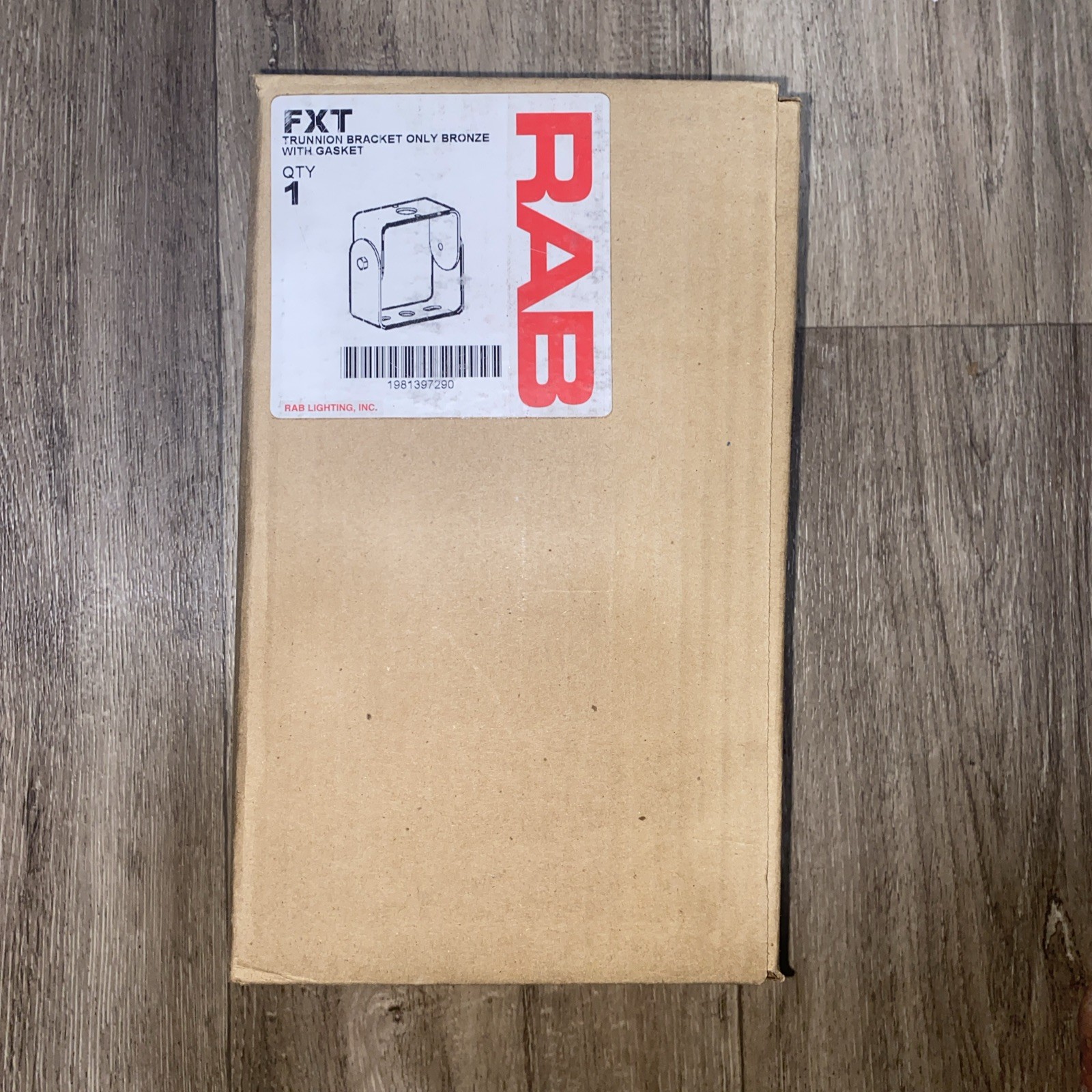 RAB Trunnion Bracket Compatible -120-277V 120W 4000k 5000K – Color /Black/Bronze