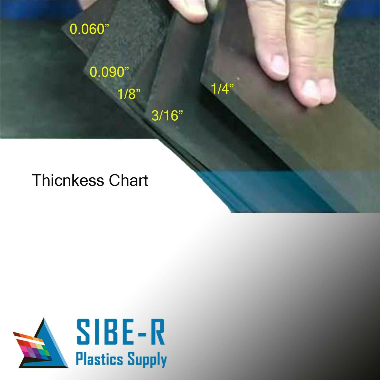ABS Styrene Plastic Sheet – 1.5mm thick – Black – 200mm x 250mm – Flat Plate