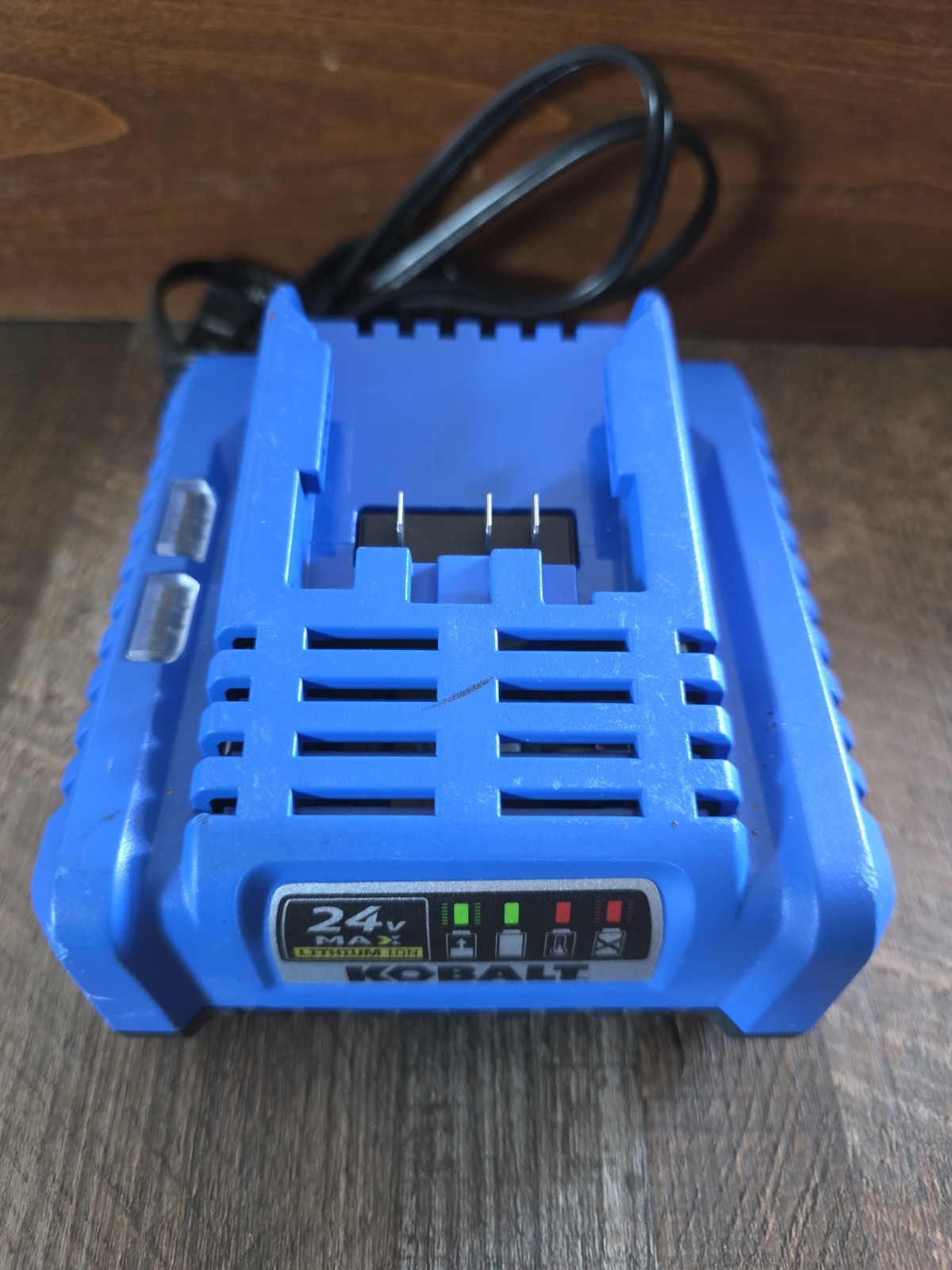 KOBALT 24V MAX Lithium-Ion Battery Charger Blue Model KRC 2445-03